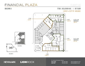 7730 E Belleview Ave, Greenwood Village, CO for lease Floor Plan- Image 2 of 2