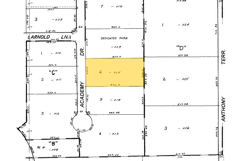 601-619 Academy Dr, Northbrook, IL for lease - Plat Map - Image 3 of 6