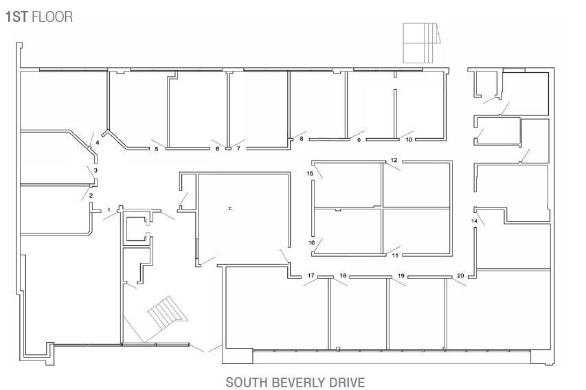 420 S Beverly Dr, Beverly Hills, CA for lease Floor Plan- Image 1 of 1