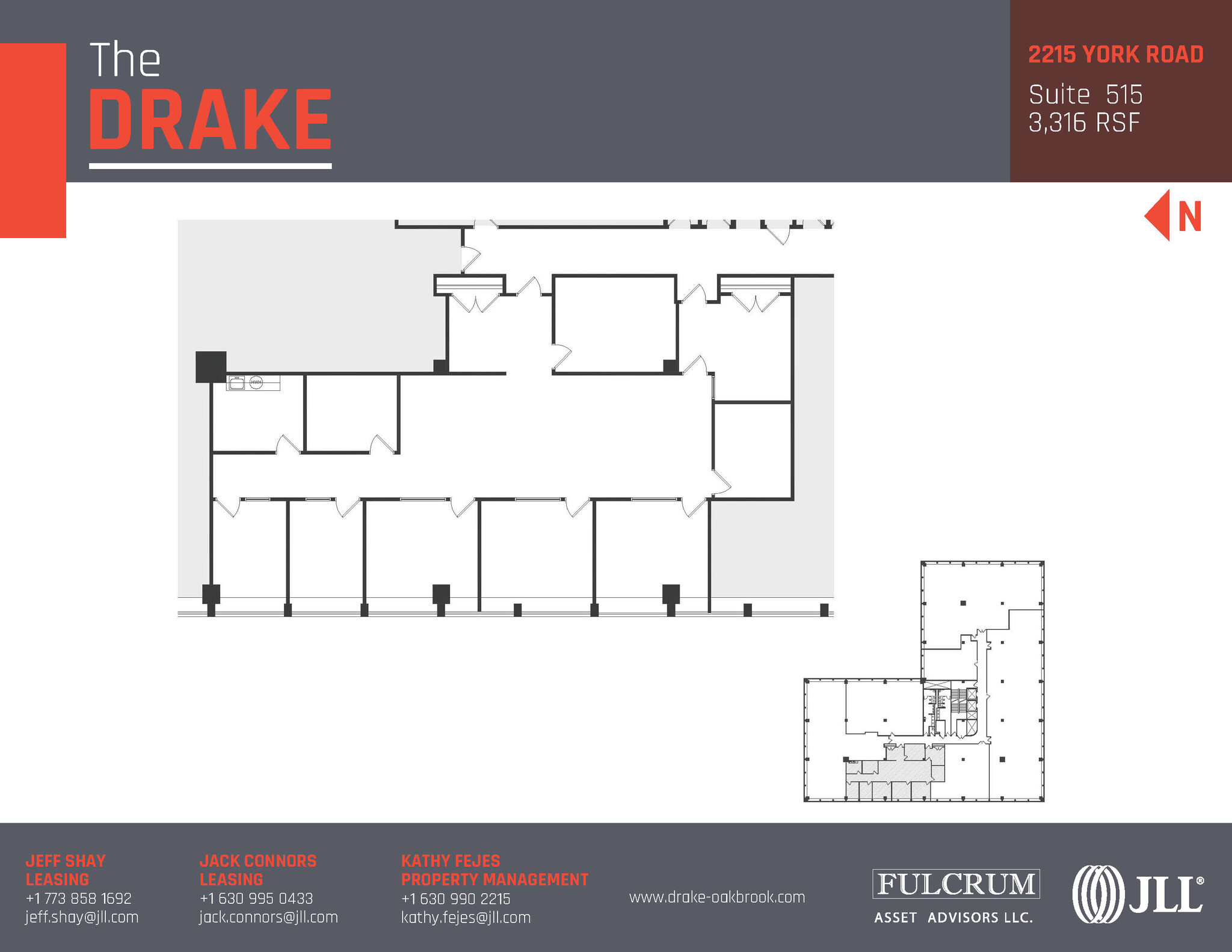 2211-2215 S York Rd, Oak Brook, IL for lease Floor Plan- Image 1 of 1