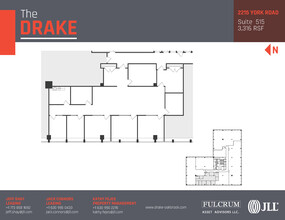 2211-2215 S York Rd, Oak Brook, IL for lease Floor Plan- Image 1 of 1