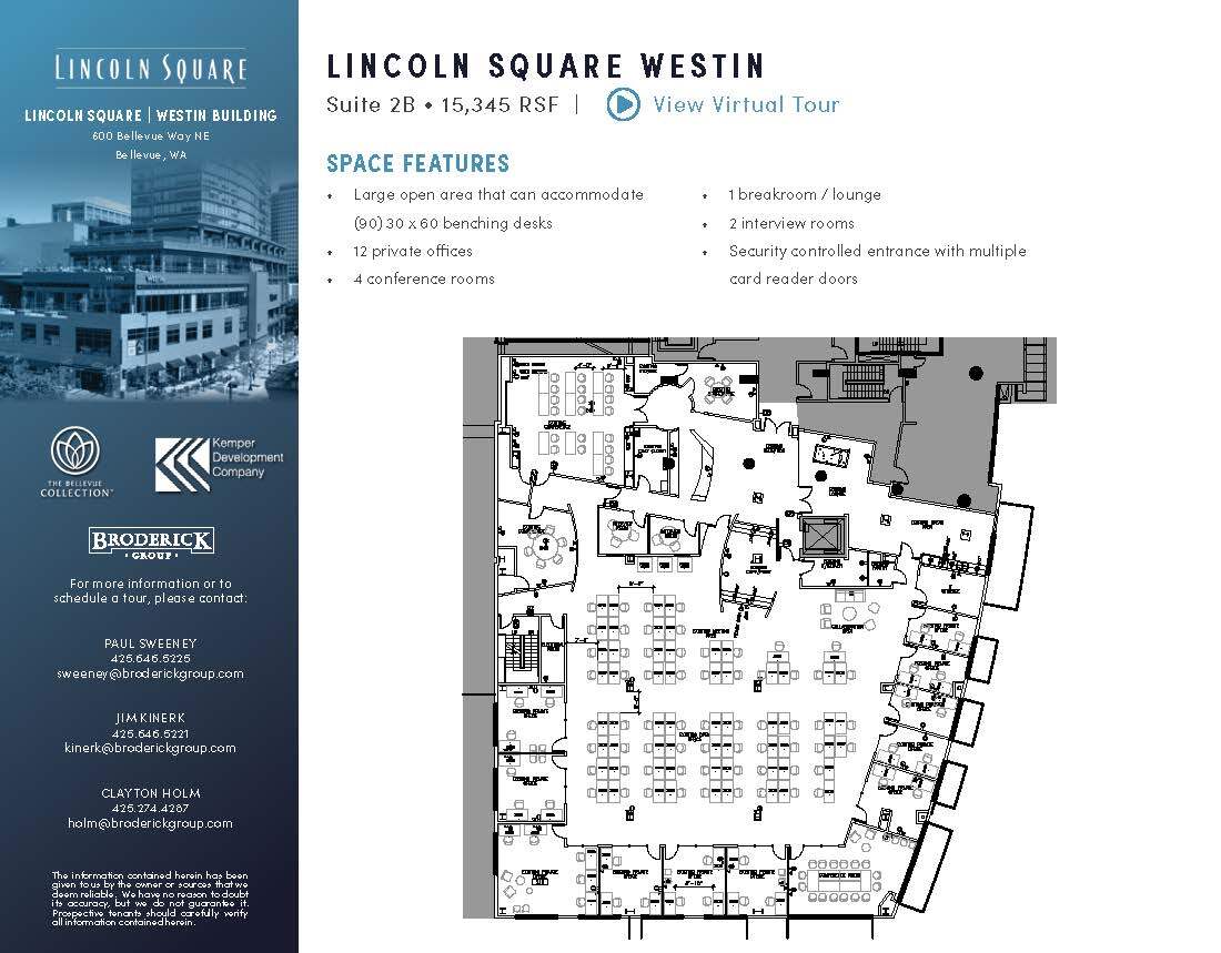 600 Bellevue Way NE, Bellevue, WA for lease Floor Plan- Image 1 of 1