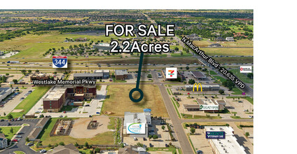 Westlake Memorial Pkwy & NW 133rd St, Oklahoma City, OK - aerial  map view - Image1