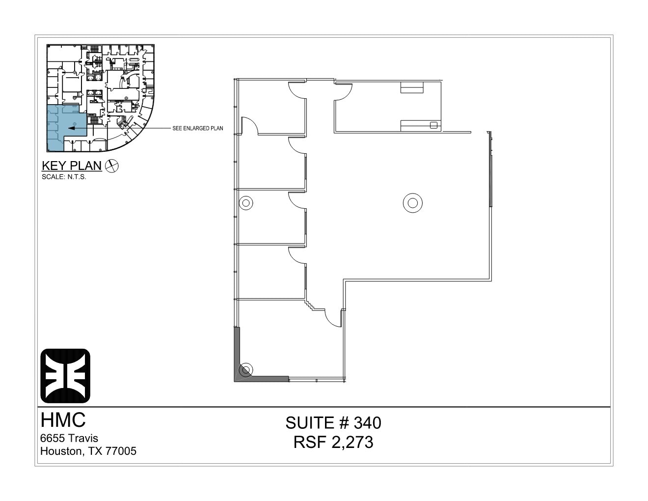 6655 Travis St, Houston, TX for lease Floor Plan- Image 1 of 1