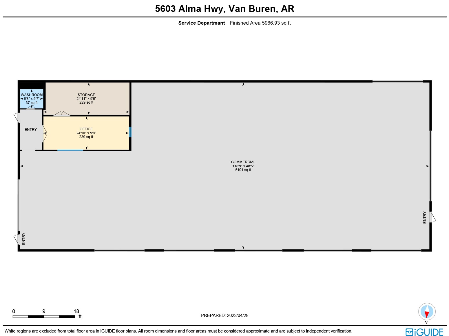 5601 Alma Hwy, Van Buren, AR for lease Building Photo- Image 1 of 5