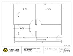 725 S Adams Rd, Birmingham, MI for lease Floor Plan- Image 1 of 1
