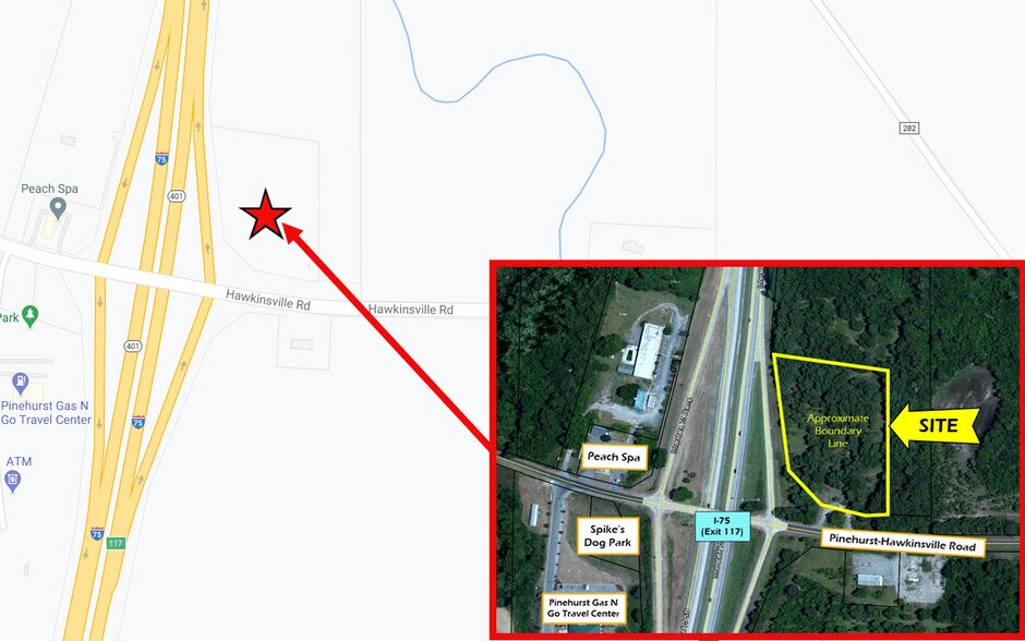 PinehurstHawkinsville Rd, Pinehurst, GA 31070