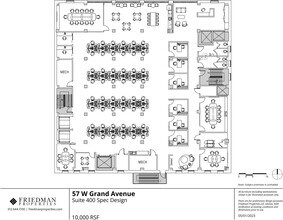 57-59 W Grand Ave, Chicago, IL for lease Floor Plan- Image 1 of 7