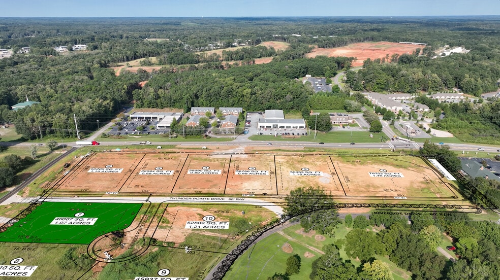 Lot 7 Thunder Pointe, Eatonton, GA for sale - Aerial - Image 2 of 14