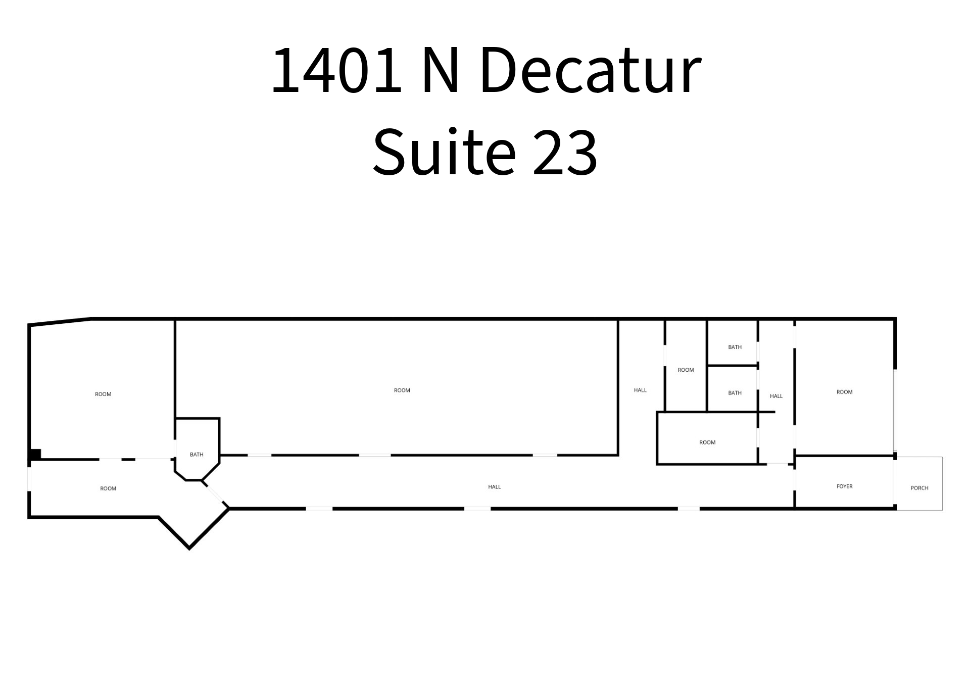 1401 N Decatur Blvd, Las Vegas, NV for lease Floor Plan- Image 1 of 1