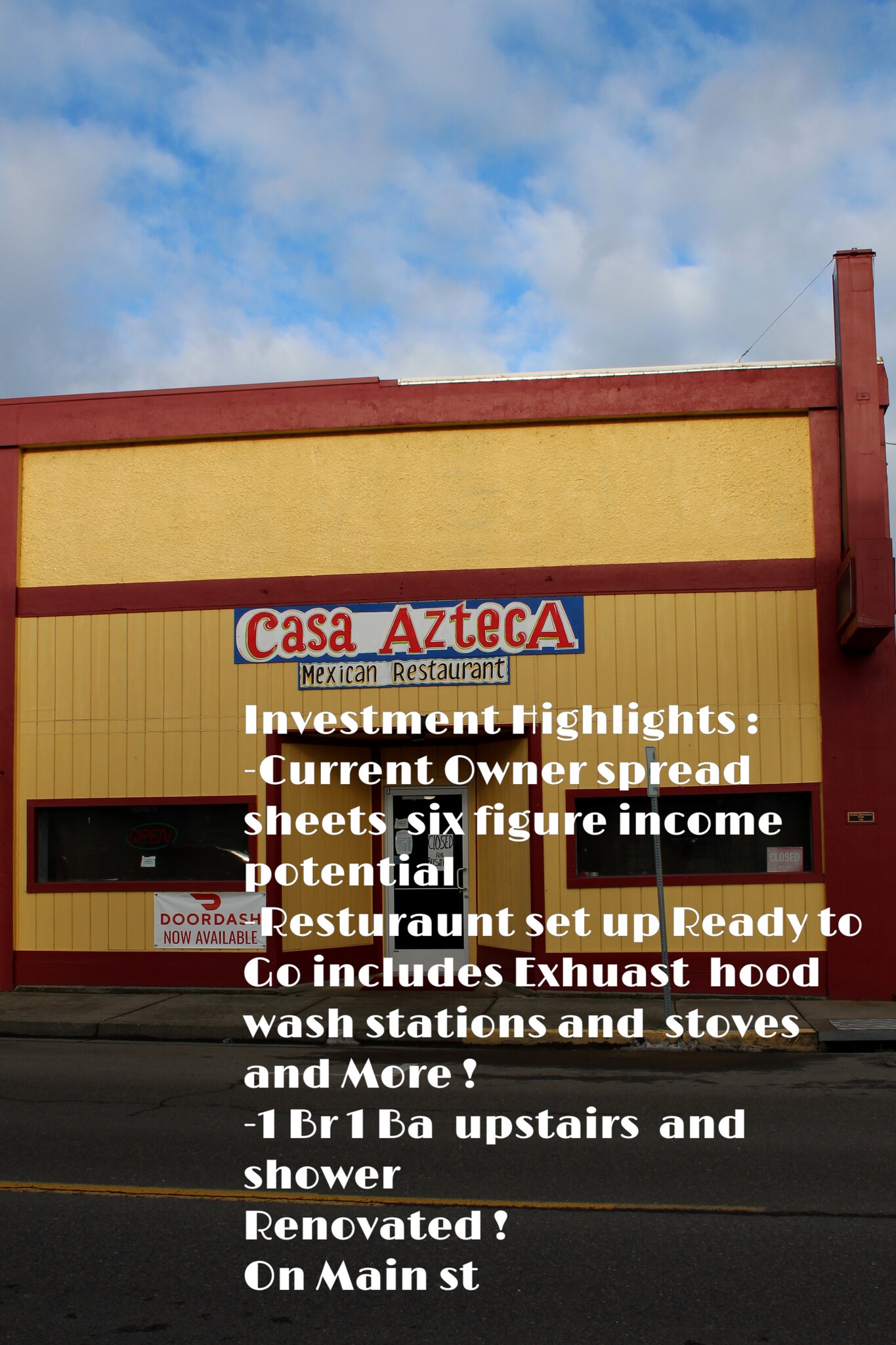 309 Main St, Riddle, OR for sale Building Photo- Image 1 of 1