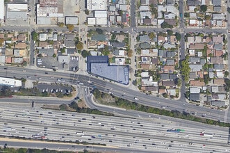 1625 Riverside Dr, Los Angeles, CA - AERIAL  map view