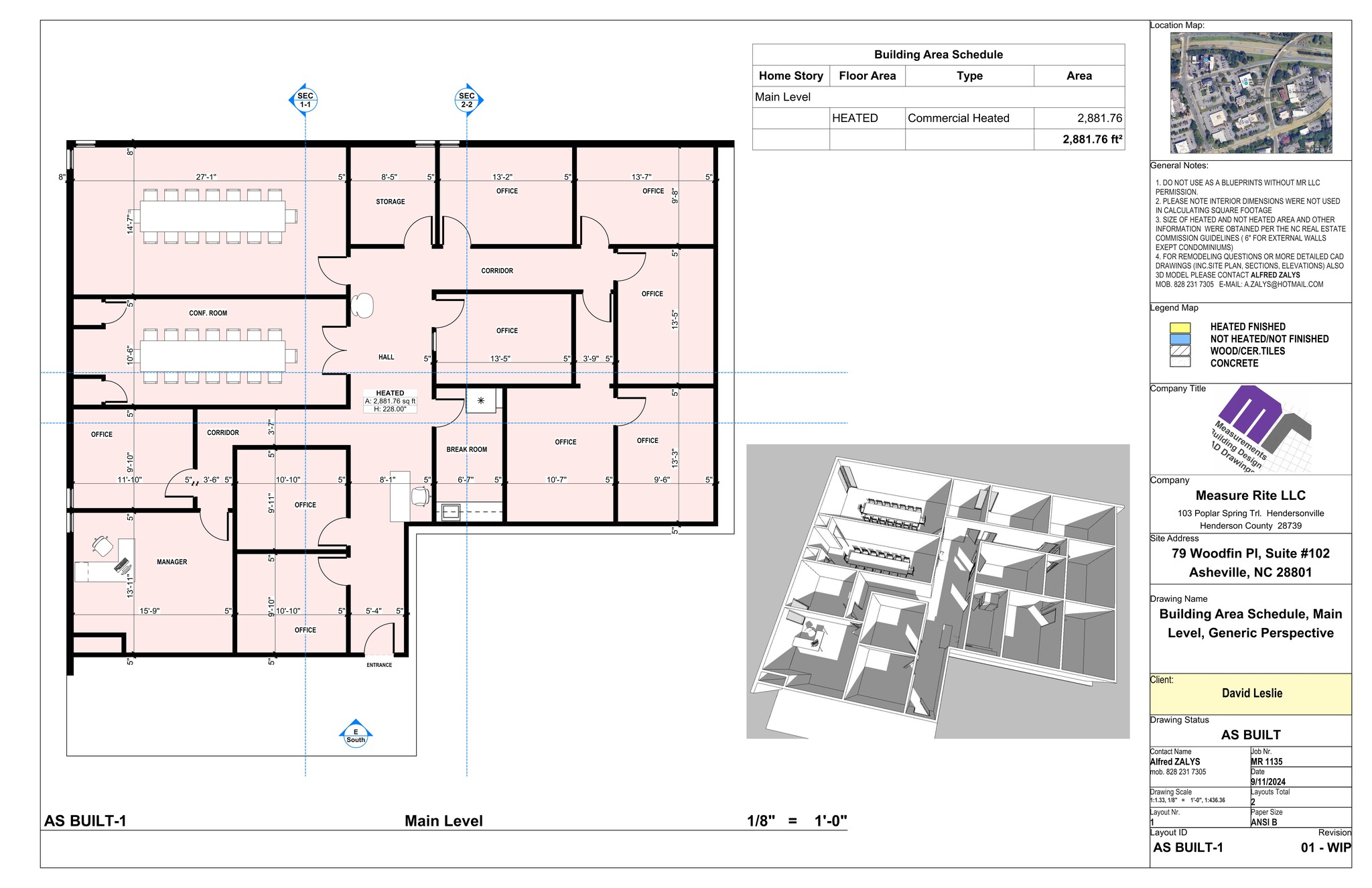 79 Woodfin Pl, Asheville, NC for lease Site Plan- Image 1 of 1