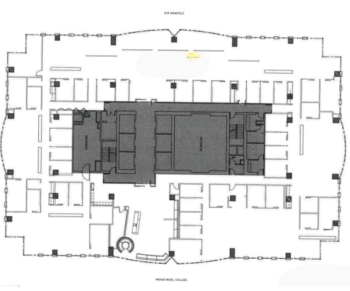 1800 Av McGill College, Montréal, QC for lease Floor Plan- Image 1 of 1