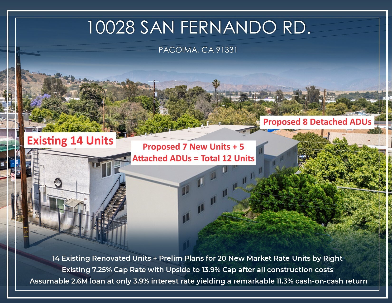 10028 San Fernando Rd, Pacoima, CA for sale Building Photo- Image 1 of 18