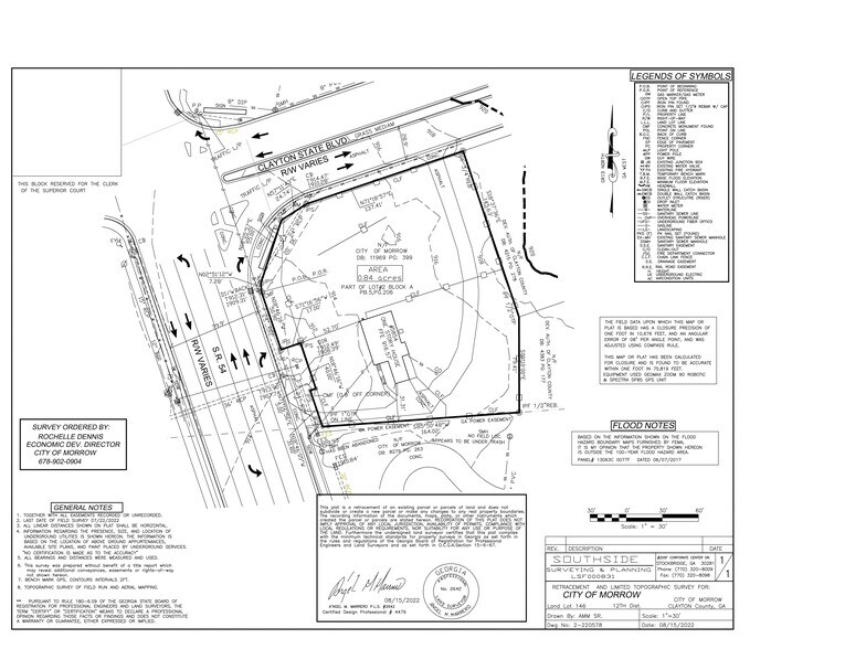 5854 Jonesboro Rd, Morrow, GA for lease - Site Plan - Image 3 of 6