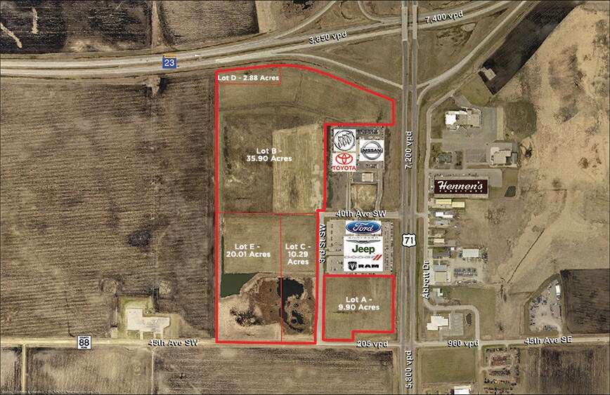 3700 US-71, Willmar, MN for sale - Aerial - Image 1 of 1