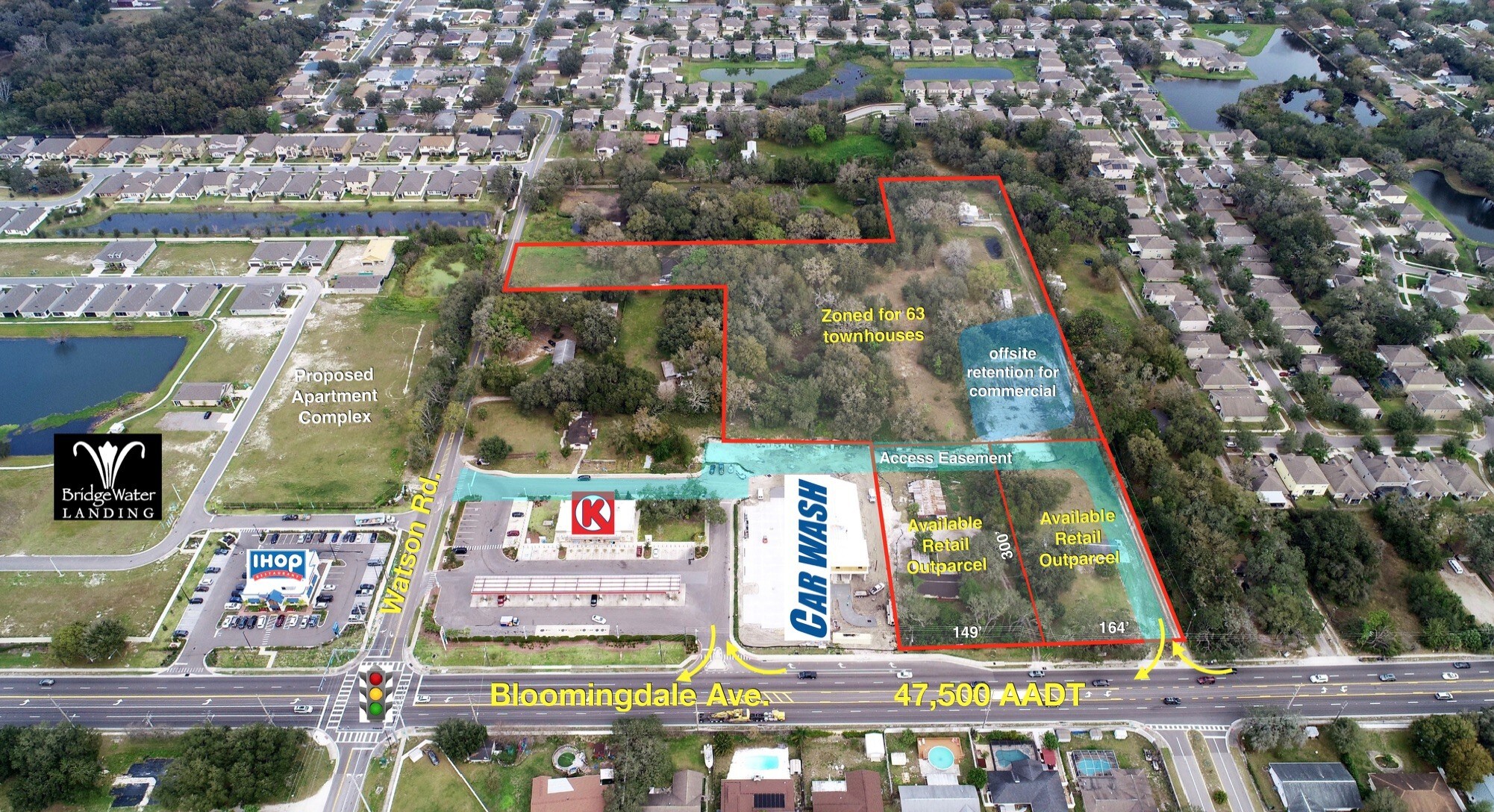 11402 Bloomingdale Ave, Riverview, FL 33578 1.02 ac Commercial