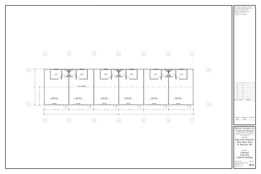 160 Hartwell St, West Boylston, MA for lease - Site Plan - Image 3 of 3