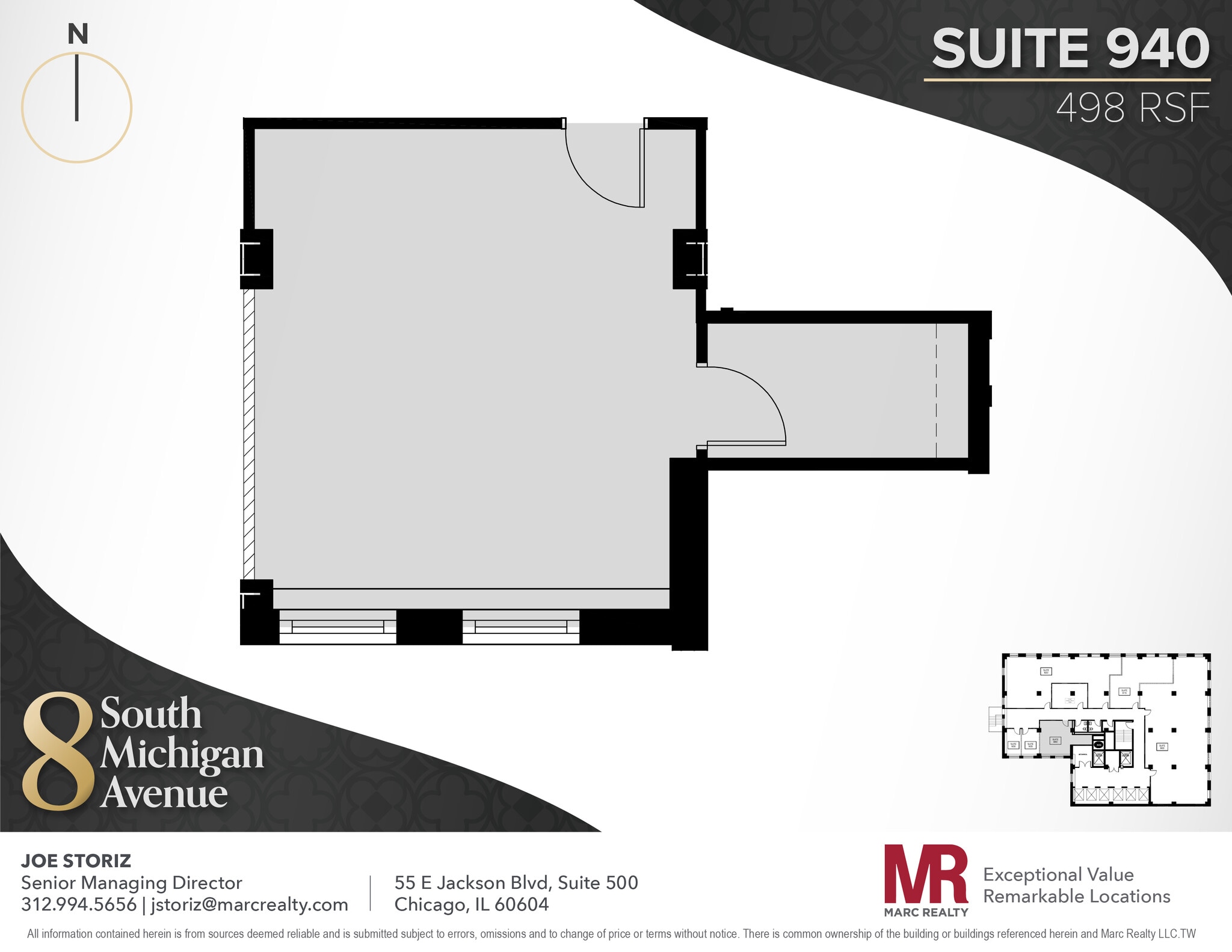 8 S Michigan Ave, Chicago, IL for lease Floor Plan- Image 1 of 1