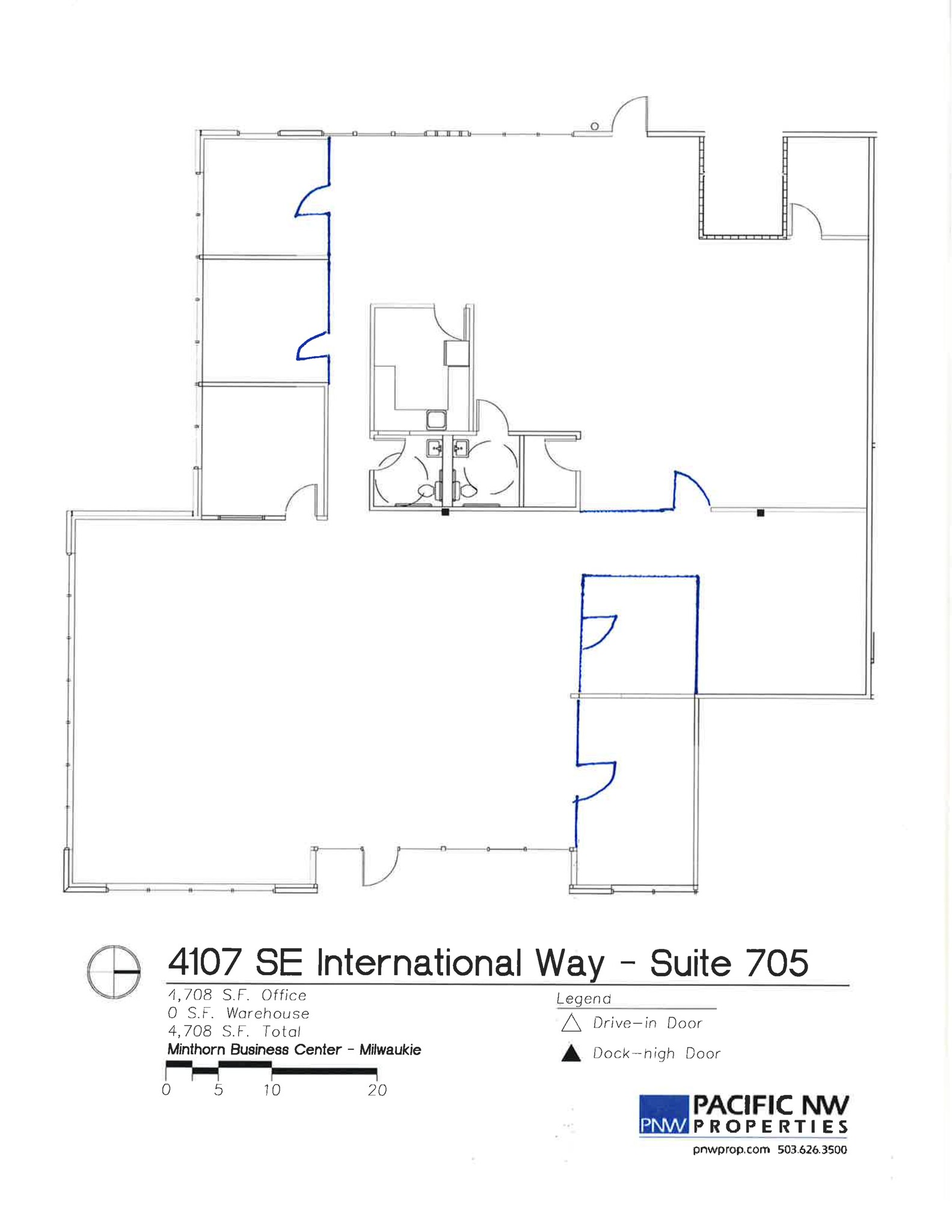 4103 SE International Way, Milwaukie, OR for lease Site Plan- Image 1 of 1