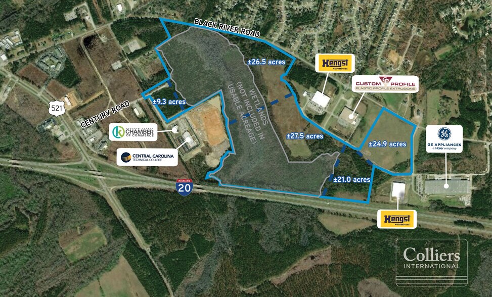 0 Black River Rd, Camden, SC for sale - Building Photo - Image 1 of 1