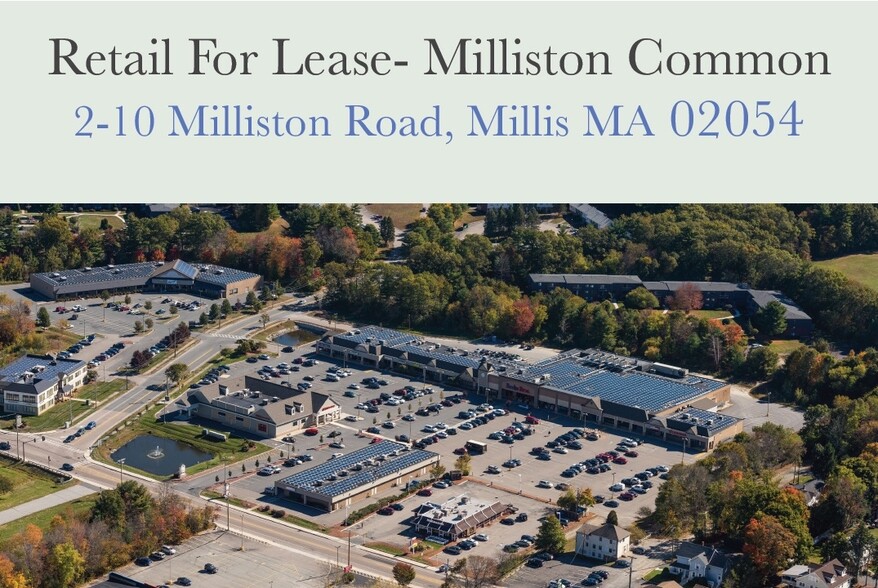 4-30 Milliston Rd, Millis, MA for lease - Building Photo - Image 1 of 11