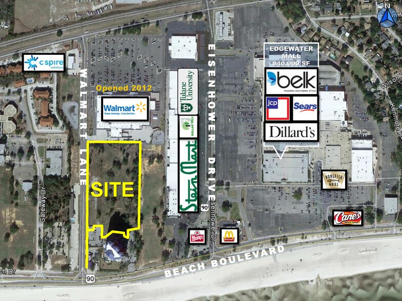 2668 Beach Blvd, Biloxi, MS for sale - Building Photo - Image 1 of 1