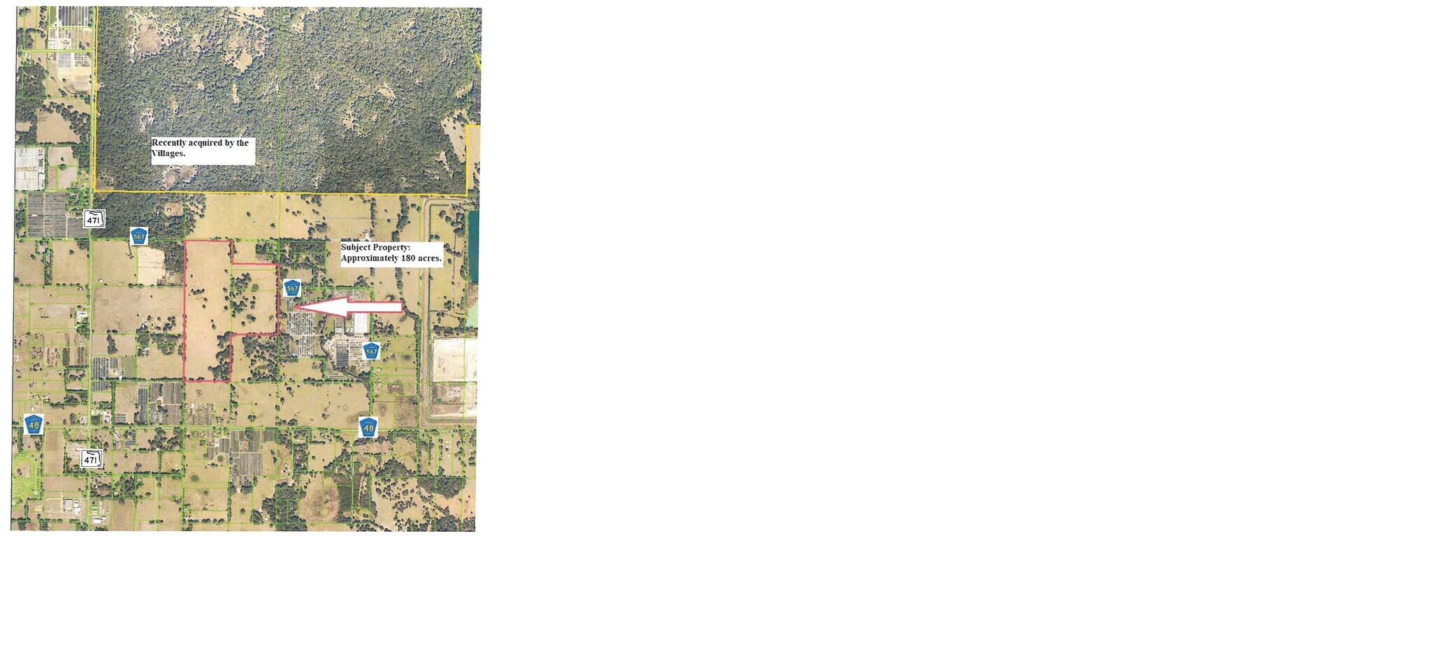 CR 567, Center Hill, FL for sale Aerial- Image 1 of 1