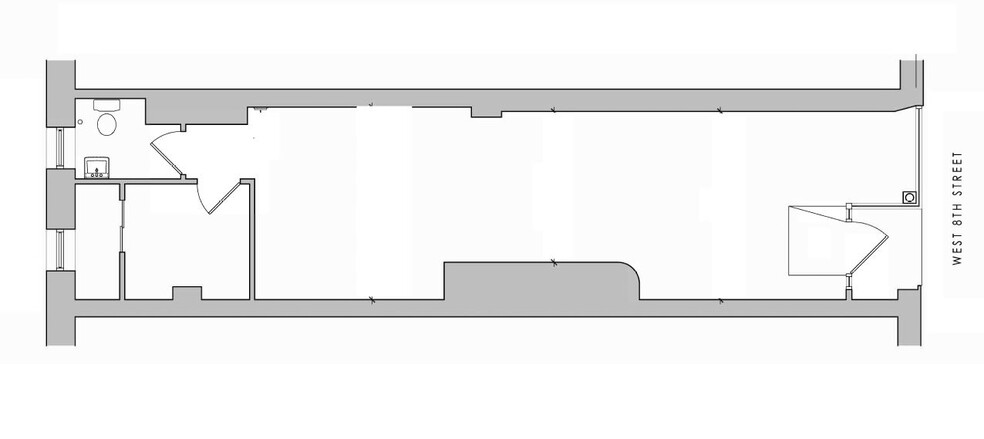 58-60 W 8th St, New York, NY for lease - Floor Plan - Image 2 of 6