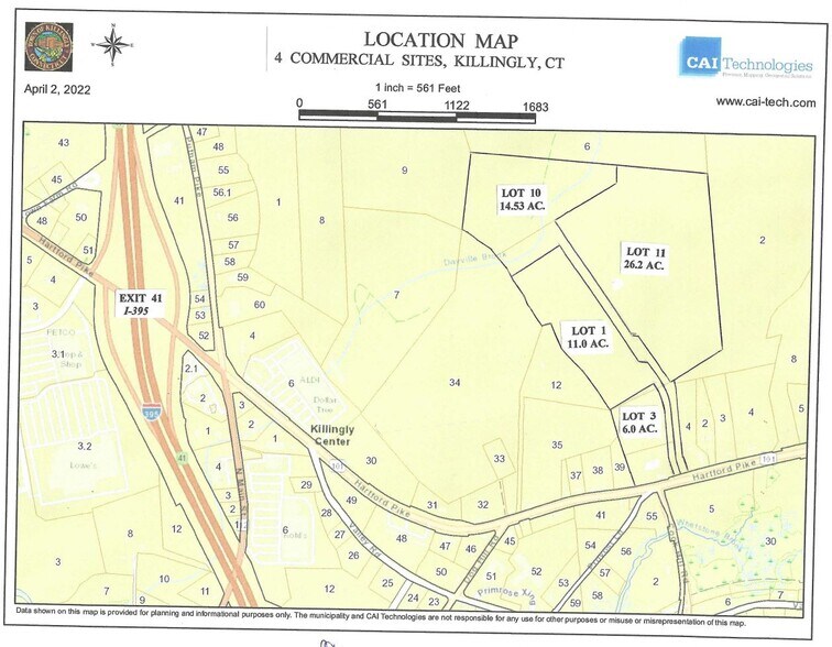 Killingly Ct Gis Map 850 Hartford, Killingly, Ct 06241 - Land For Sale | Loopnet