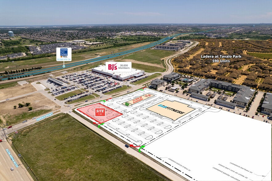 SWC Altamesa Rd, Fort Worth, TX for lease - Building Photo - Image 1 of 4