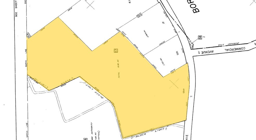 115 Moonachie Ave, Moonachie, NJ for lease - Plat Map - Image 2 of 7