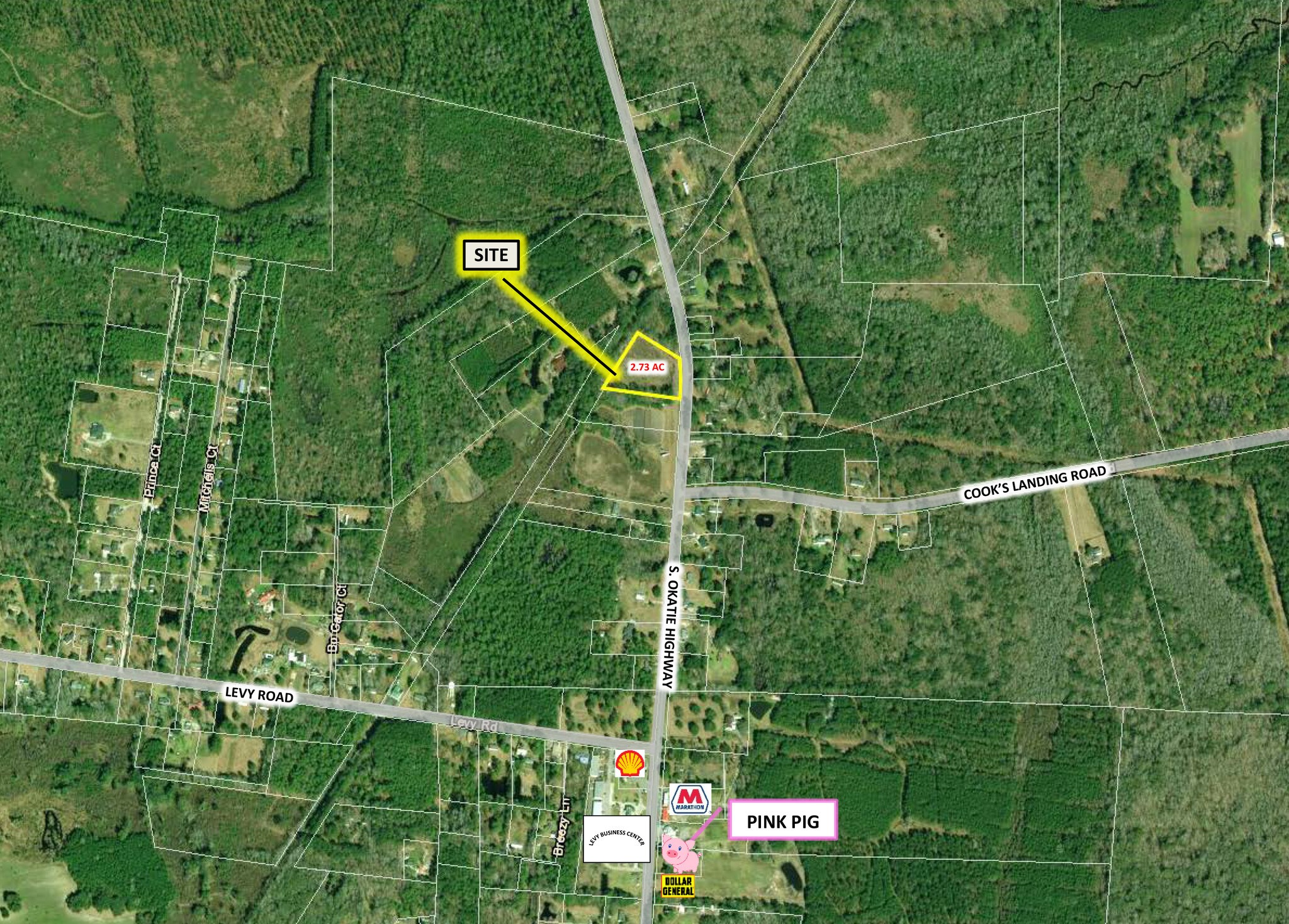 0 S OKATIE Hwy, Hardeeville, SC for sale Aerial- Image 1 of 1