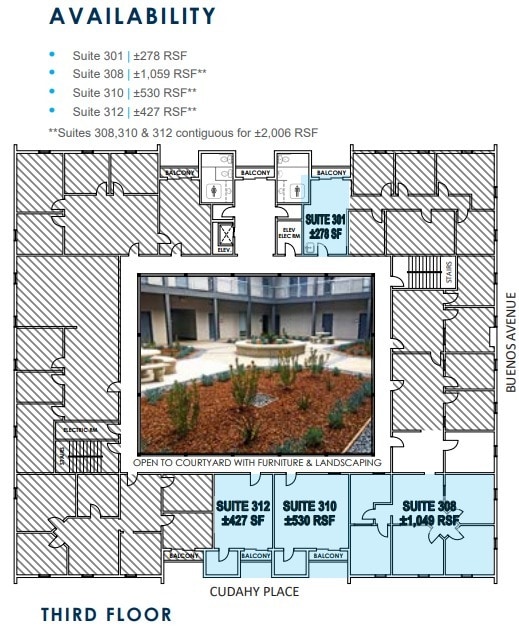 1094 Cudahy Pl, San Diego, CA for lease Floor Plan- Image 1 of 1