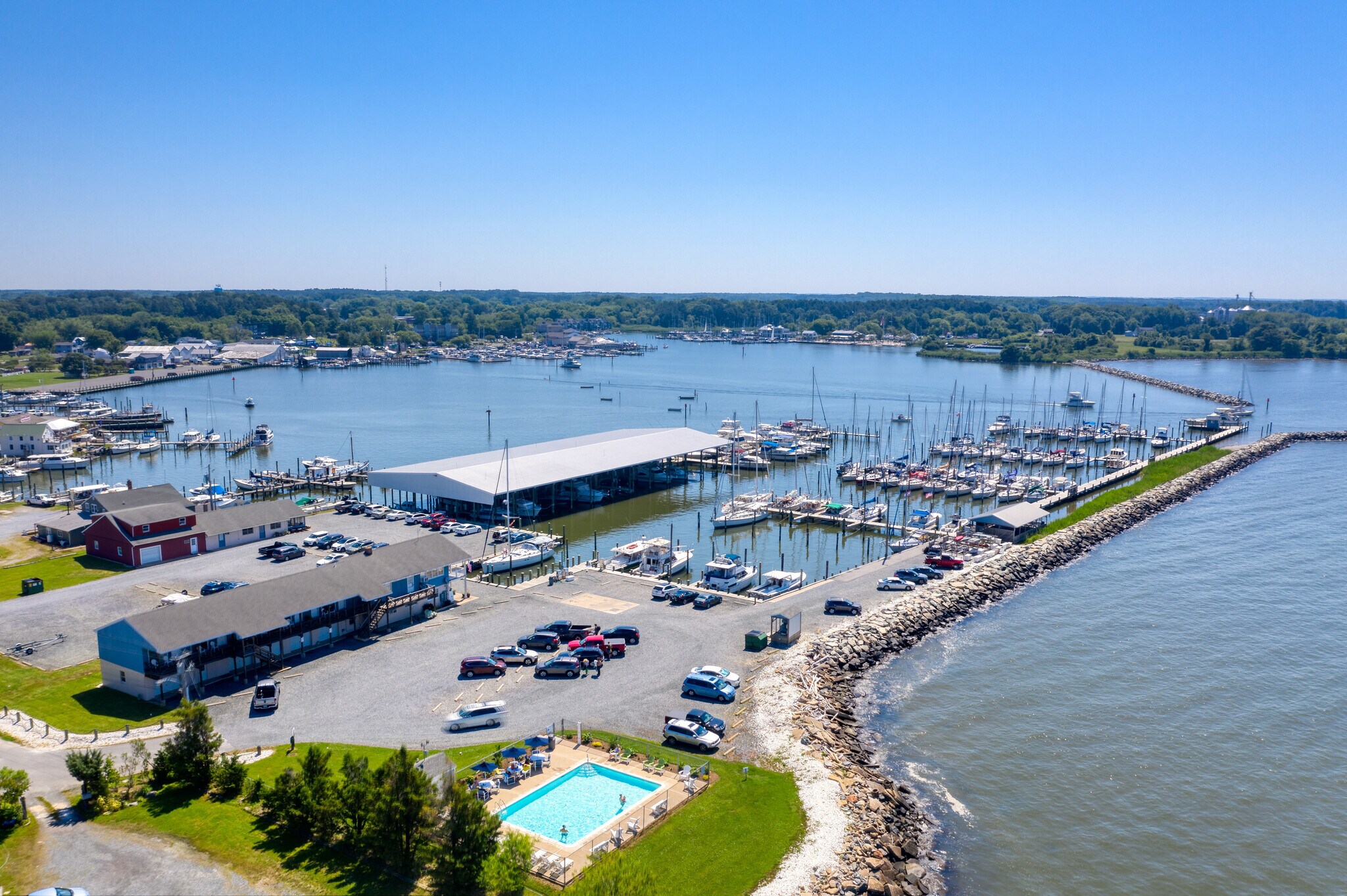 5639 Walnut St, Rock Hall, MD 21661 North Point Marina and Motel