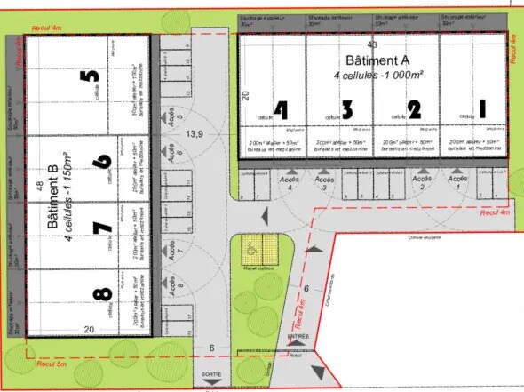 Flex in Carquefou for sale Site Plan- Image 1 of 2