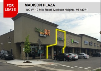 More details for 100-200 W Twelve Mile Rd, Madison Heights, MI - Retail for Lease