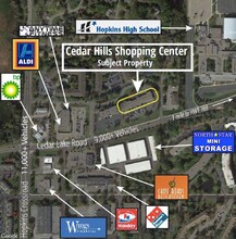 10976-11032 Cedar Lake Rd, Minnetonka, MN - AERIAL  map view - Image1