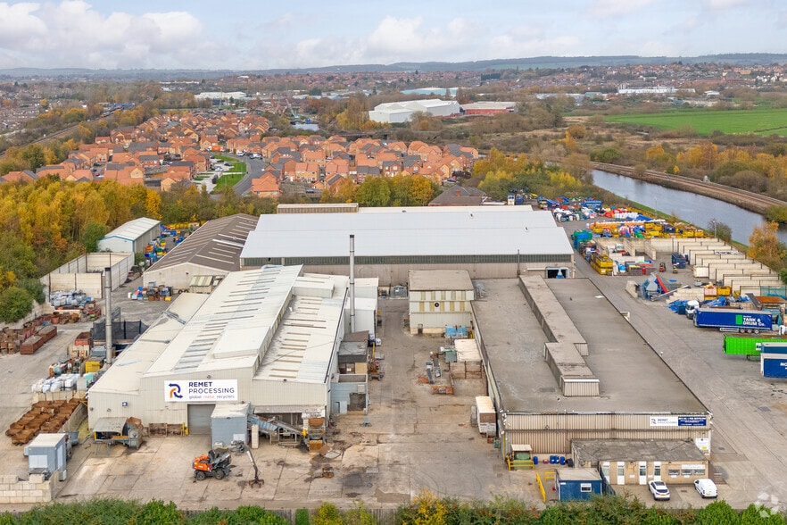 Wharf Rd, Mexborough for sale - Aerial - Image 3 of 4