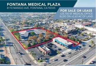More details for 8110 Mango Ave, Fontana, CA - Medical for Lease