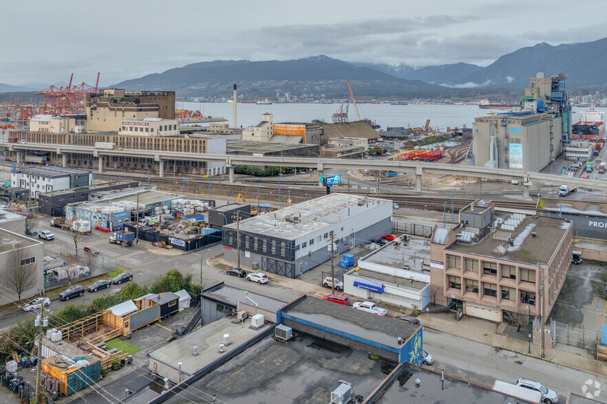 1201 Franklin St, Vancouver, BC for lease - Aerial - Image 3 of 3