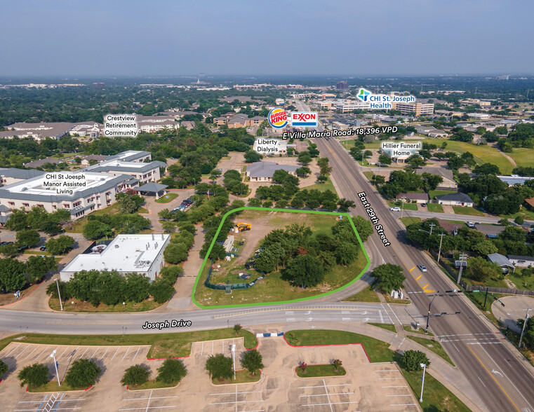 2100 29th st, Bryan, TX for sale - Aerial - Image 2 of 7