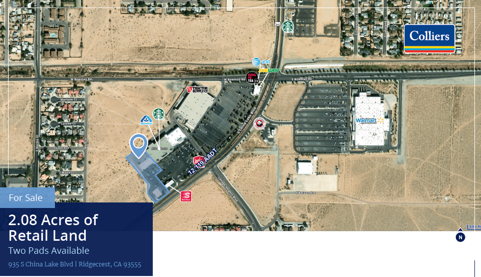 935 S China Lake Blvd, Ridgecrest, CA for sale - Building Photo - Image 1 of 2