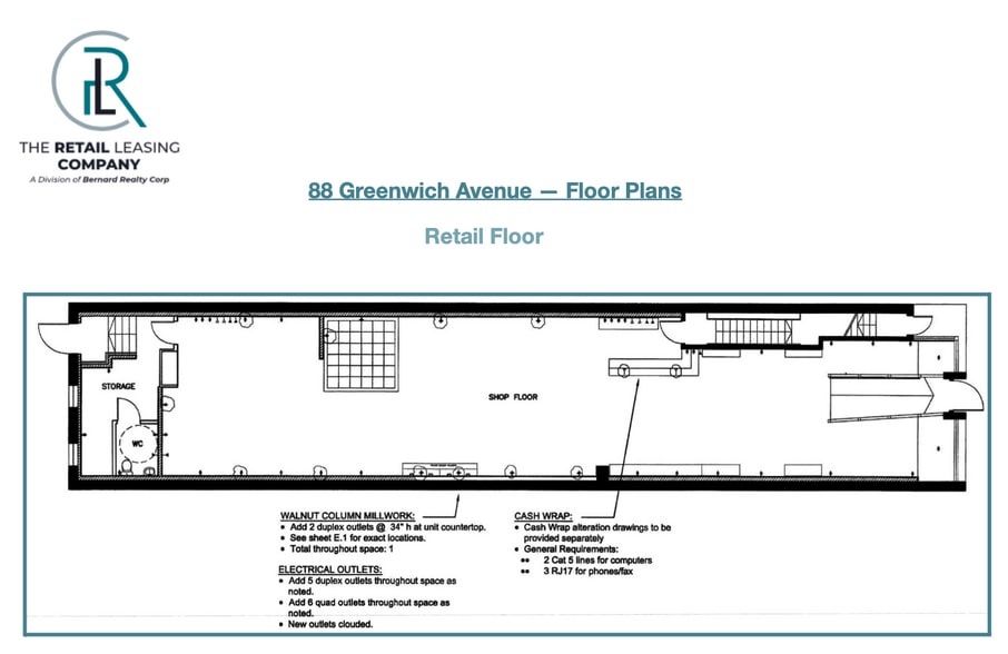 88 Greenwich Ave, Greenwich, CT for lease - Floor Plan - Image 3 of 5