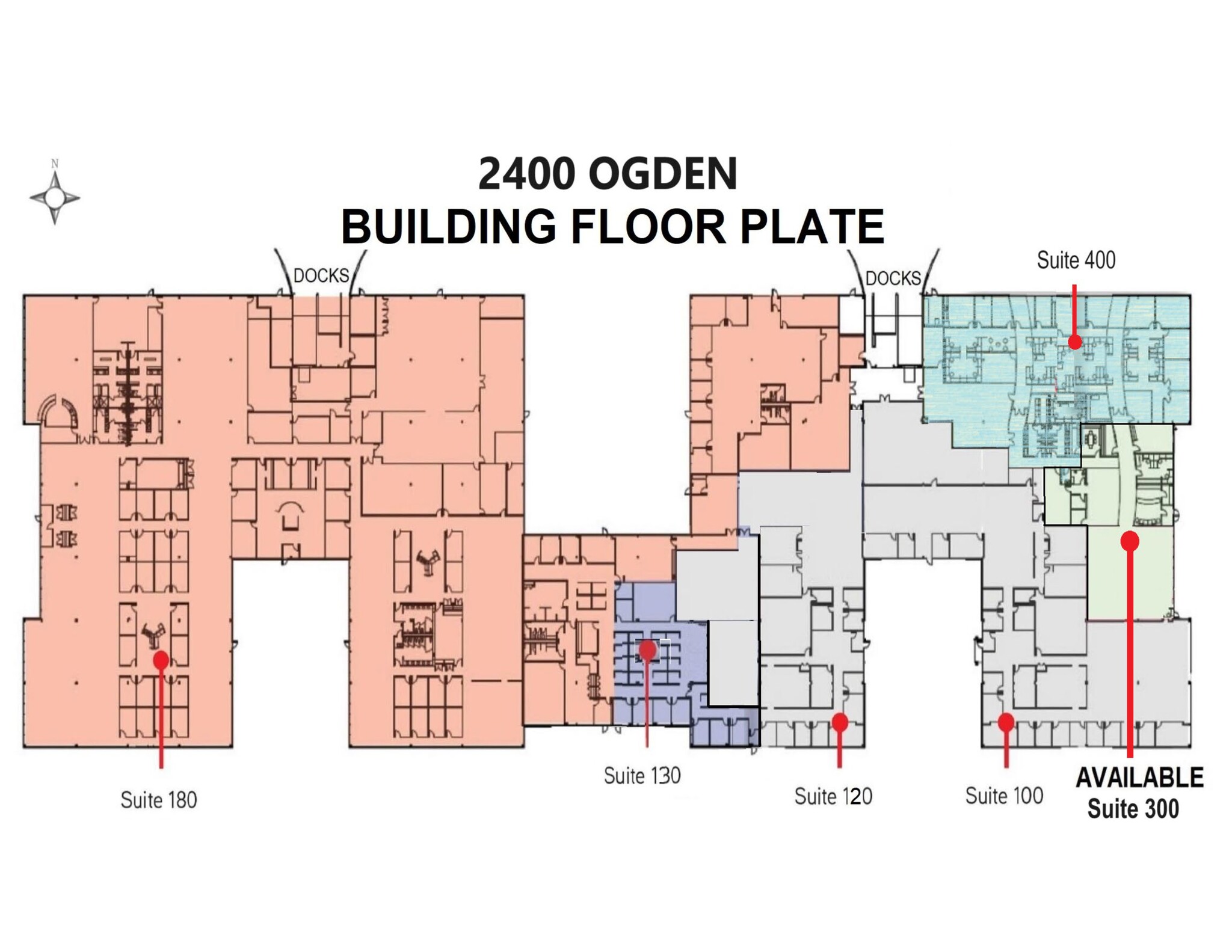 2400 Ogden Ave, Lisle, IL for lease Site Plan- Image 1 of 2