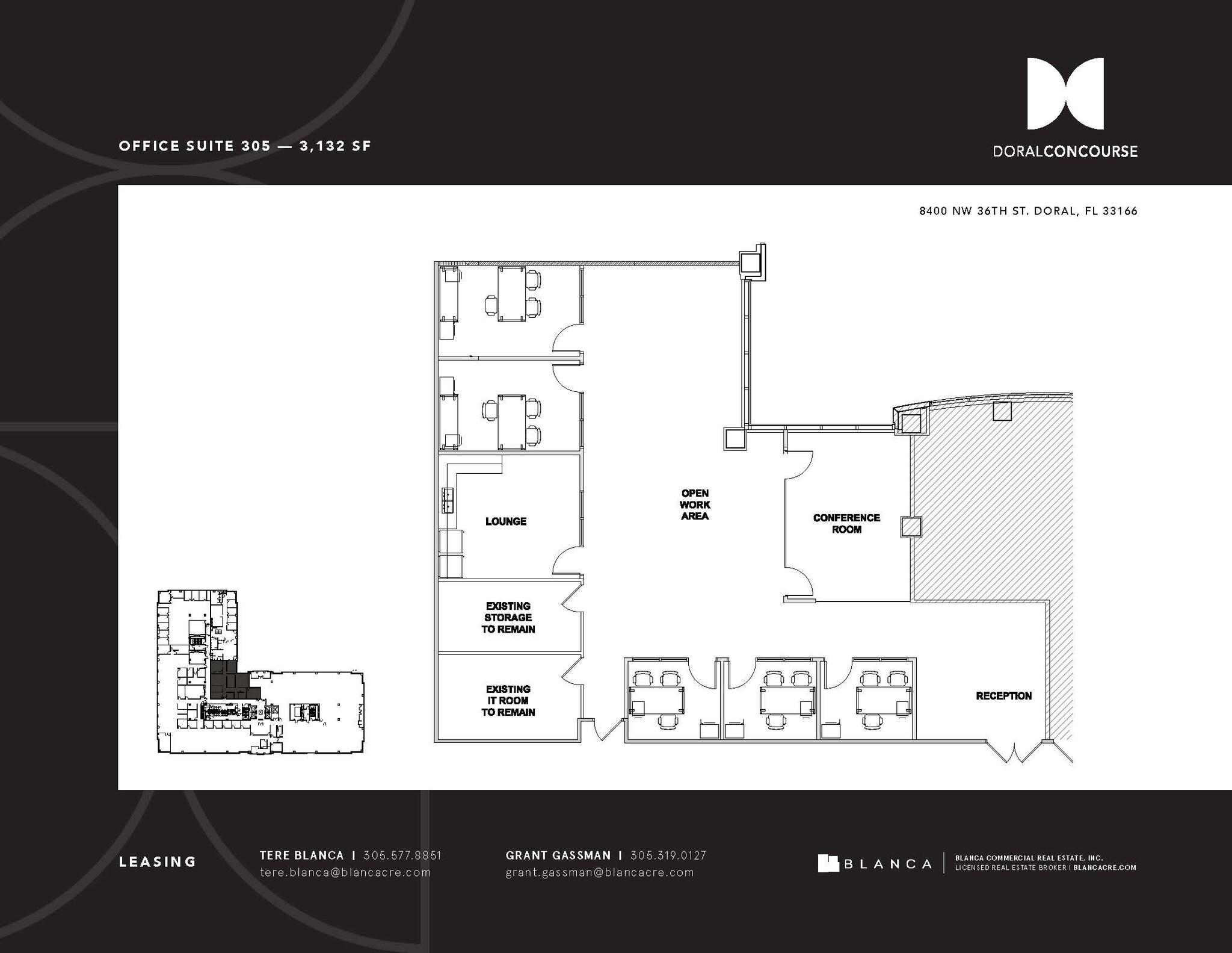 8400 NW 36th St, Miami, FL for lease Floor Plan- Image 1 of 1