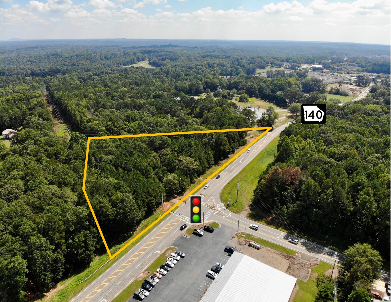 Hickory Flat Hwy, Canton, GA for sale Aerial- Image 1 of 1