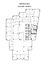 1560 Wilson Blvd, Arlington, VA for lease Site Plan- Image 2 of 2