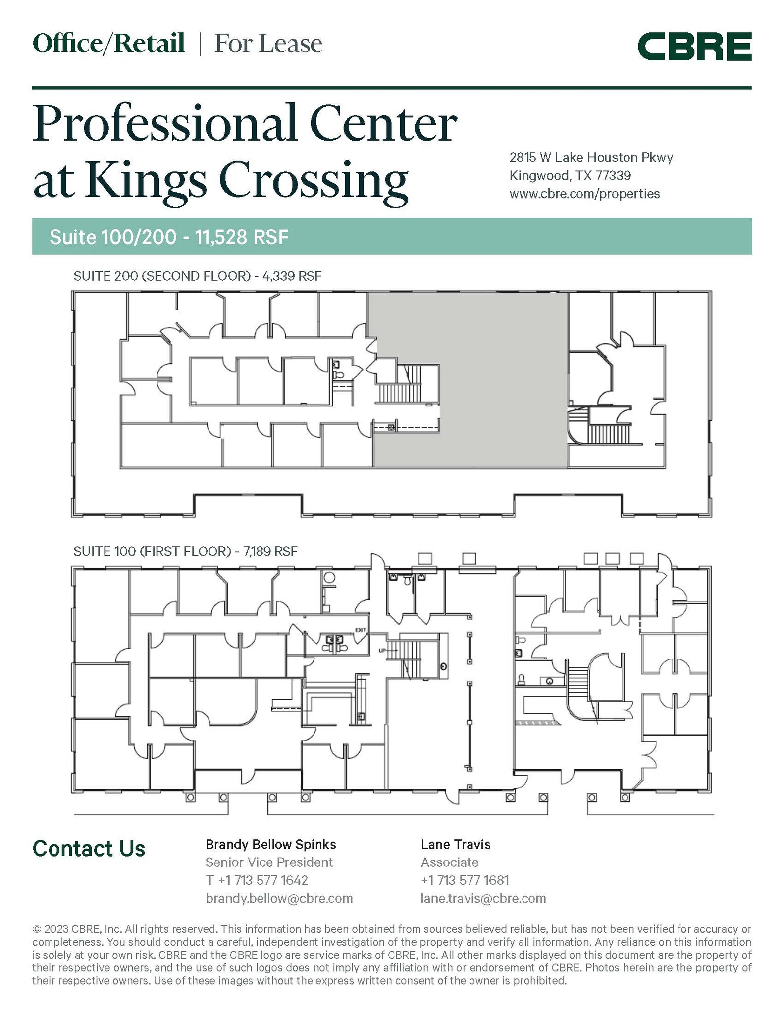 2815 W Lake Houston Pky, Kingwood, TX for lease Building Photo- Image 1 of 1